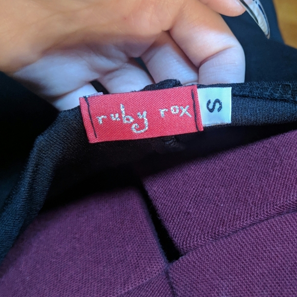 Ruby Rox Swing Style Dress With Cheetah & Lace - Picture 5 of 7